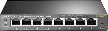 8 port poe switch